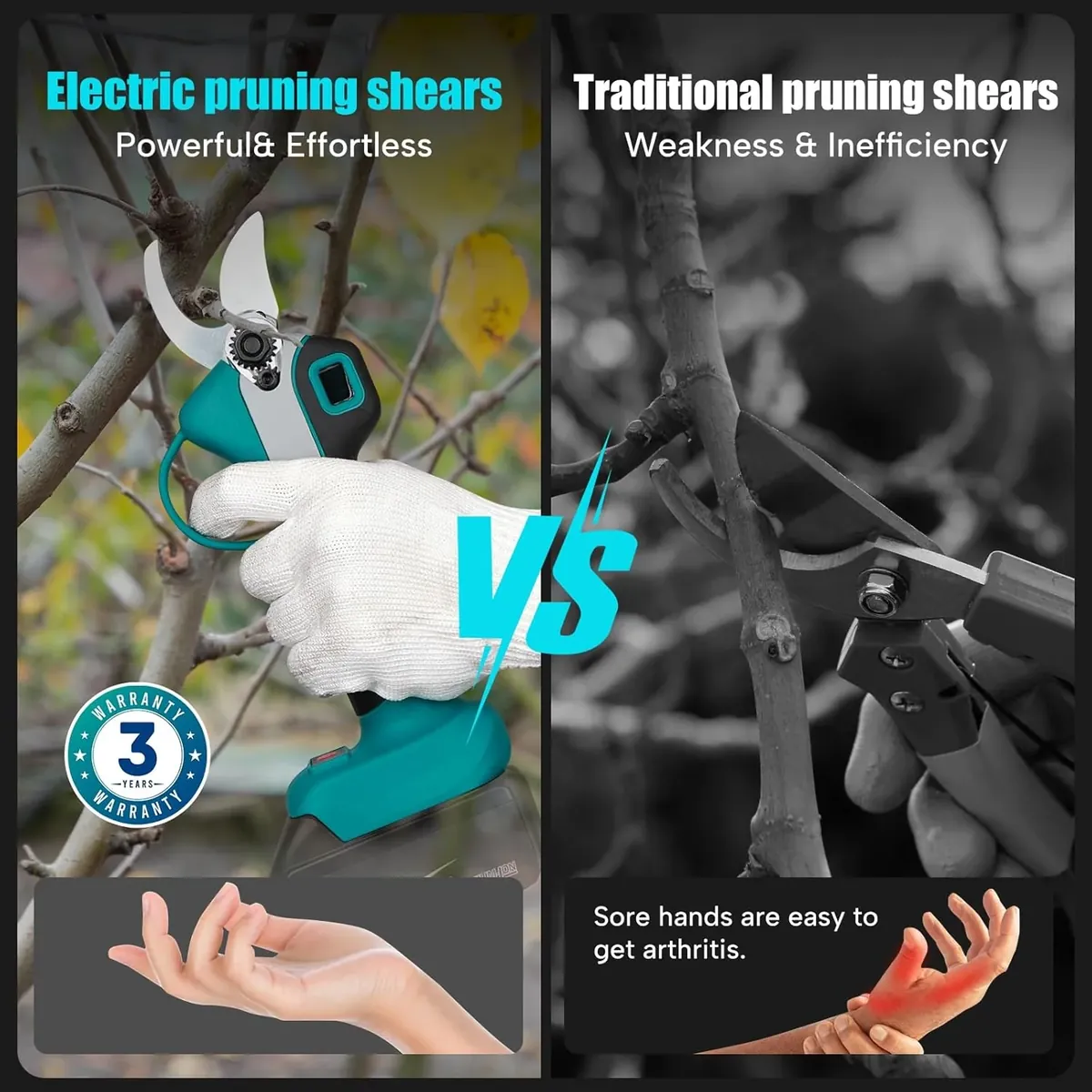 ZUYIYI Cordless Electric Pruning Shears - Image 8