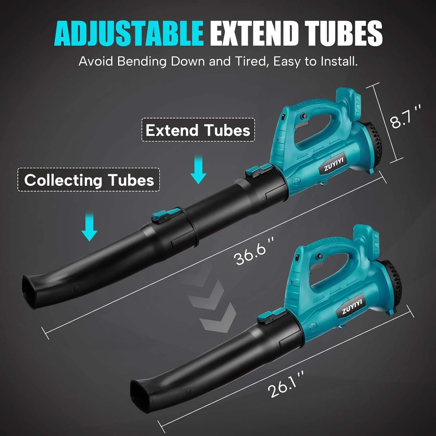 ZUYIYI Cordless Leaf Blower - Image 6