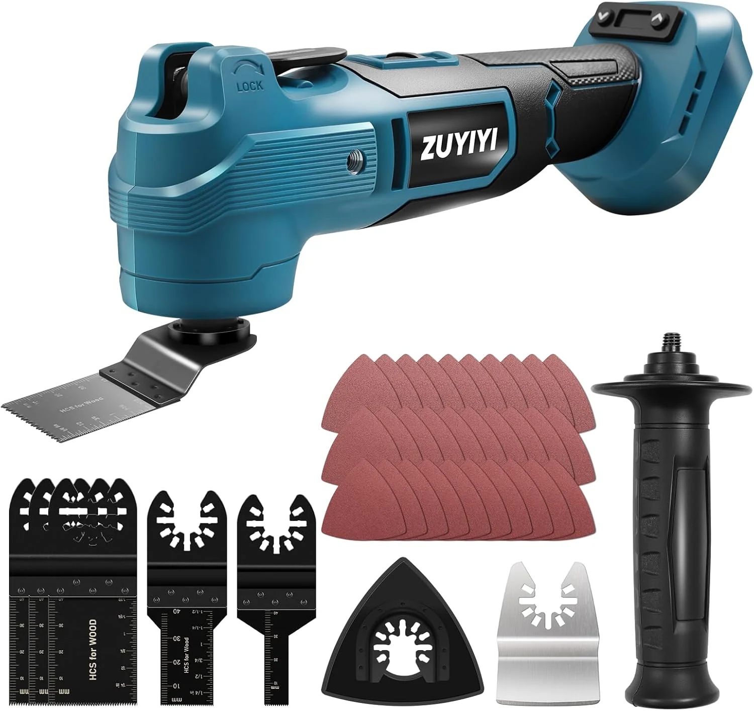 ZUYIYI Oscillating Multi Tool Cordless