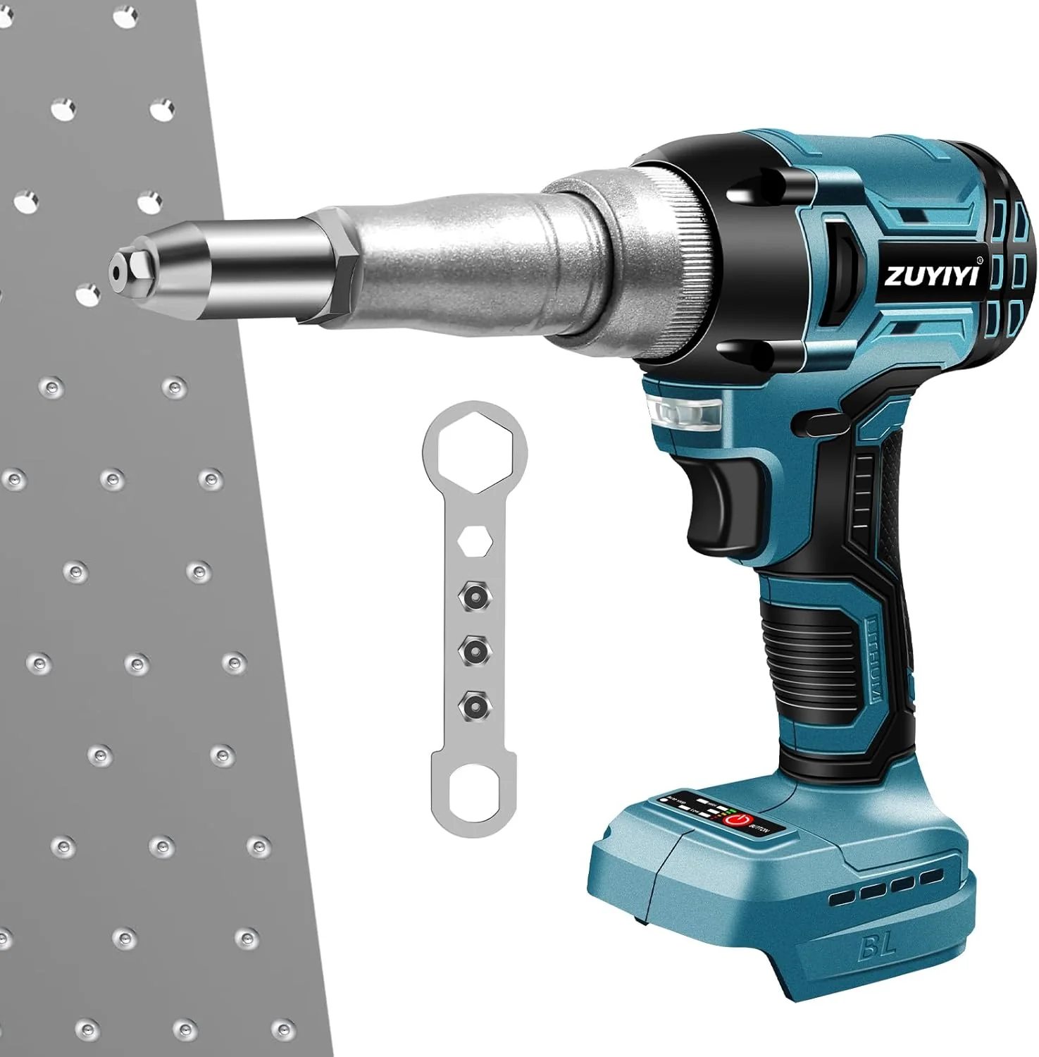 ZUYIYI Cordless Rivet Gun Tool