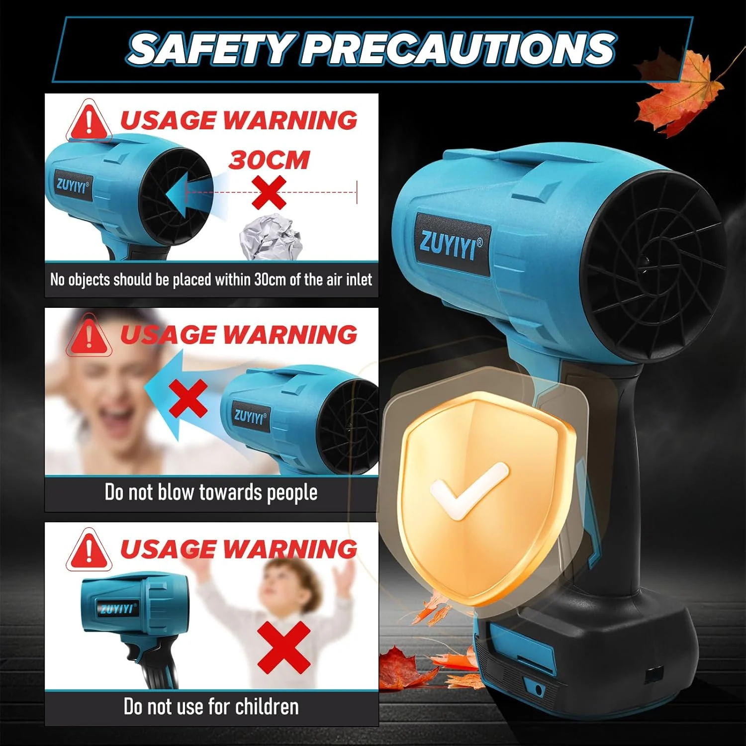 ZUYIYI Mini Jet Dry Blower Turbofan - Image 3