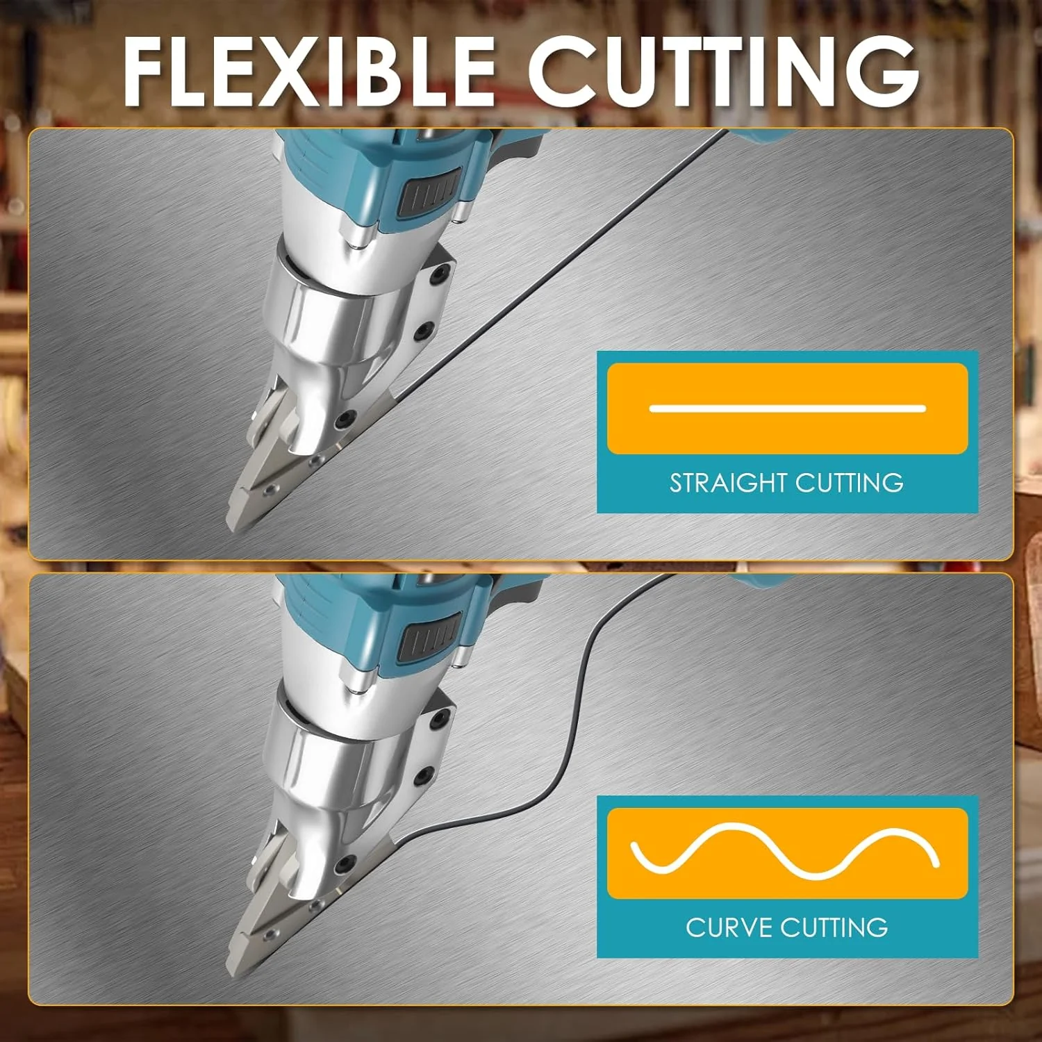 ZUYIYI Cordless Metal Shear Cutter - Image 5