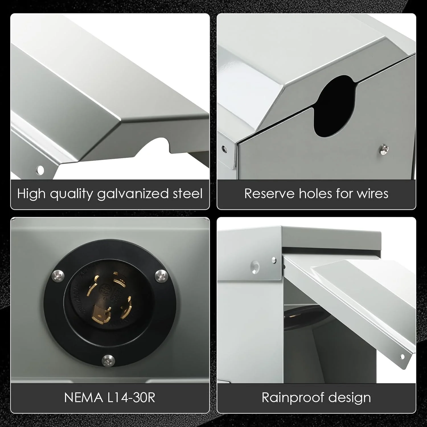 ZUYIYI 30 Amp Generator Power Inlet - Image 4