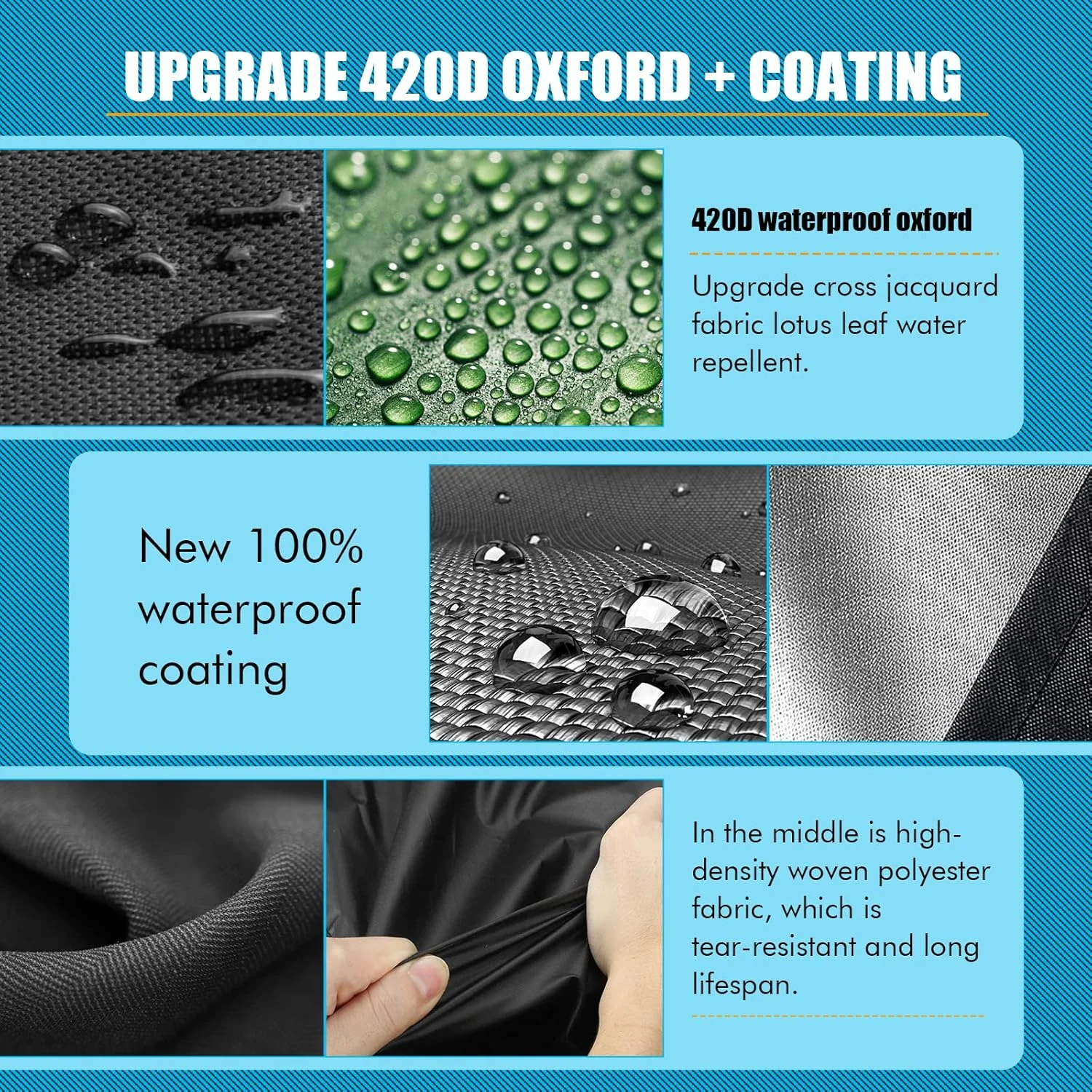 ZUYIYI Mini Chest Freezer Cover, Outdoor - Image 7