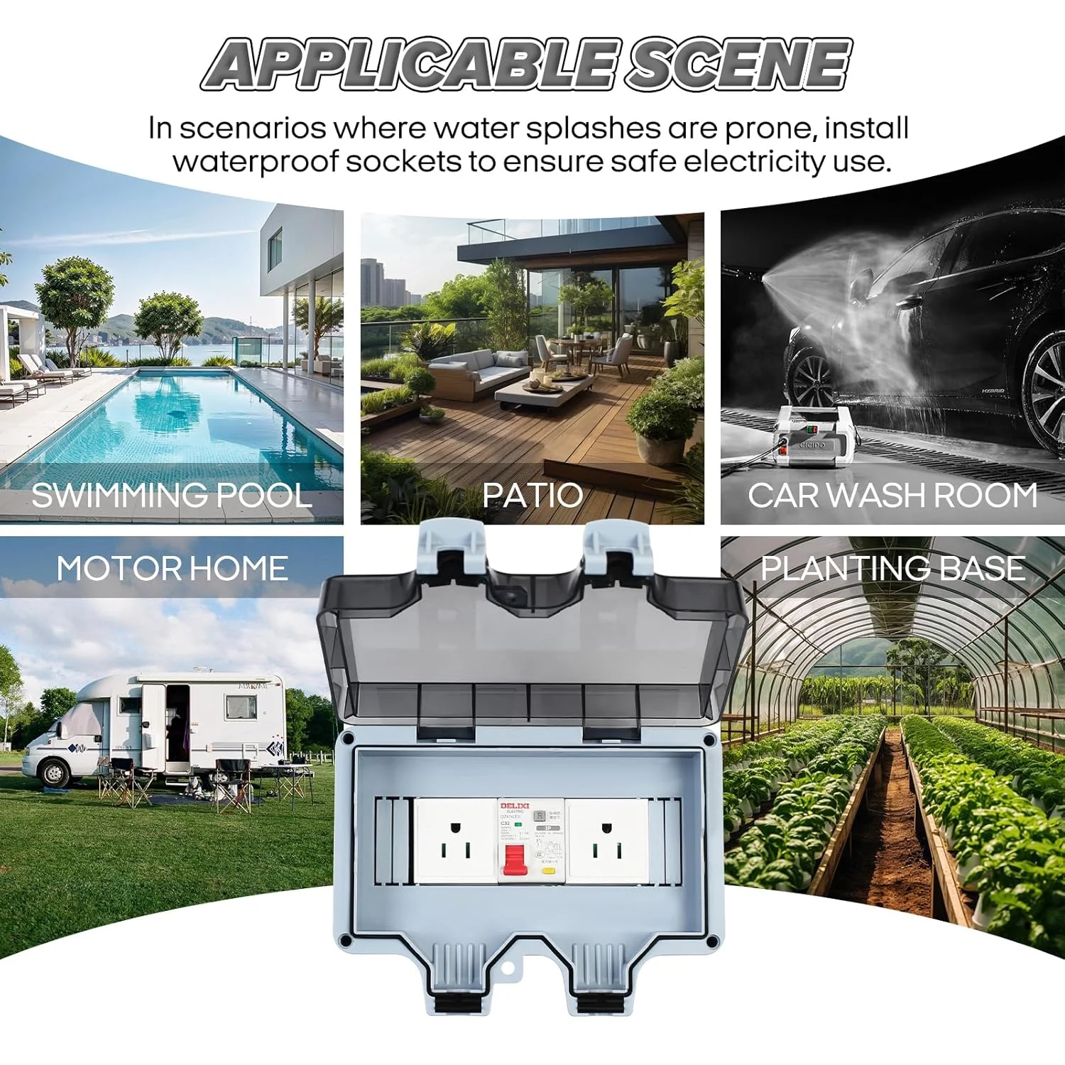 ZUYIYI Outdoor Power Outlet with 32A - Image 7