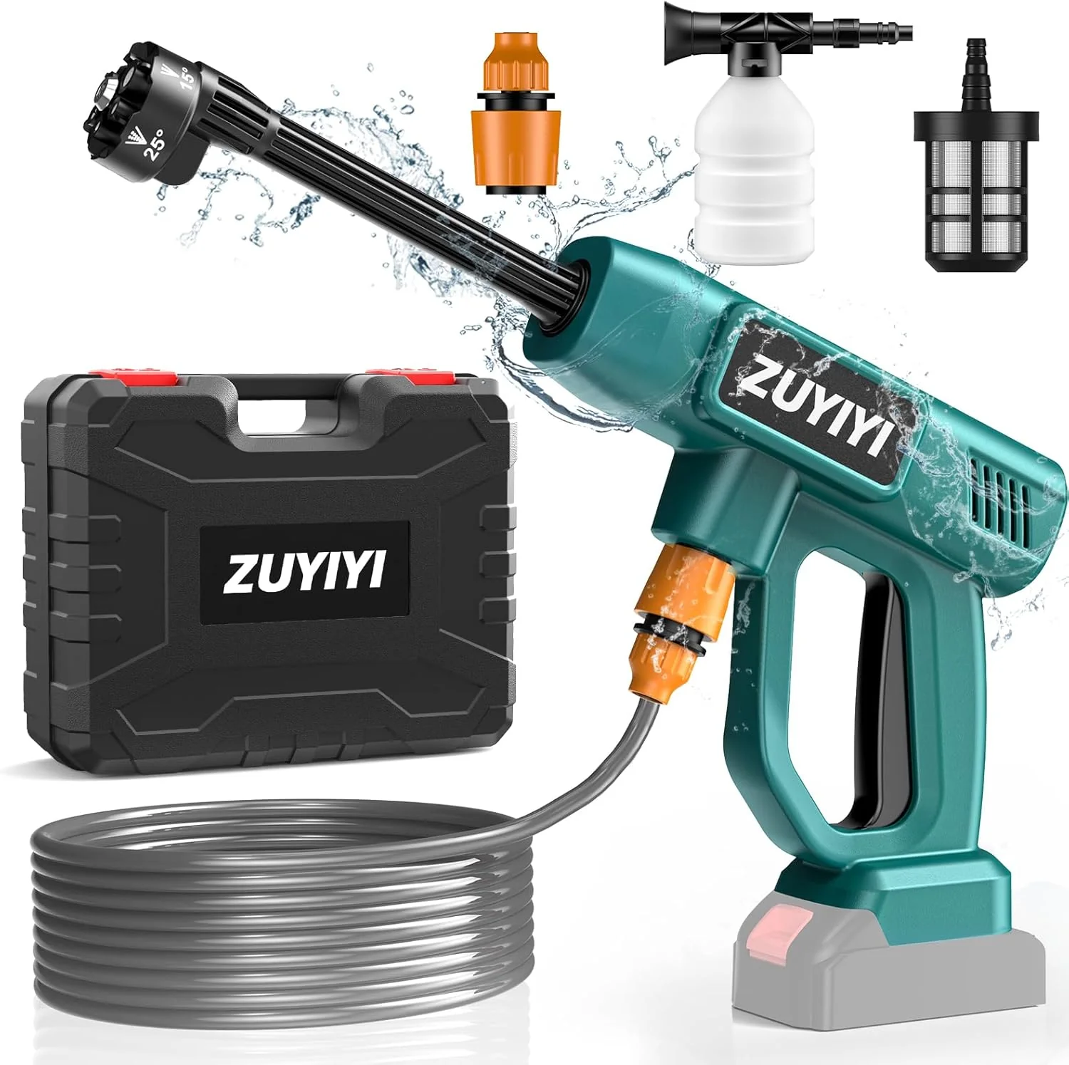 ZUYIYI Cordless Pressure Washer