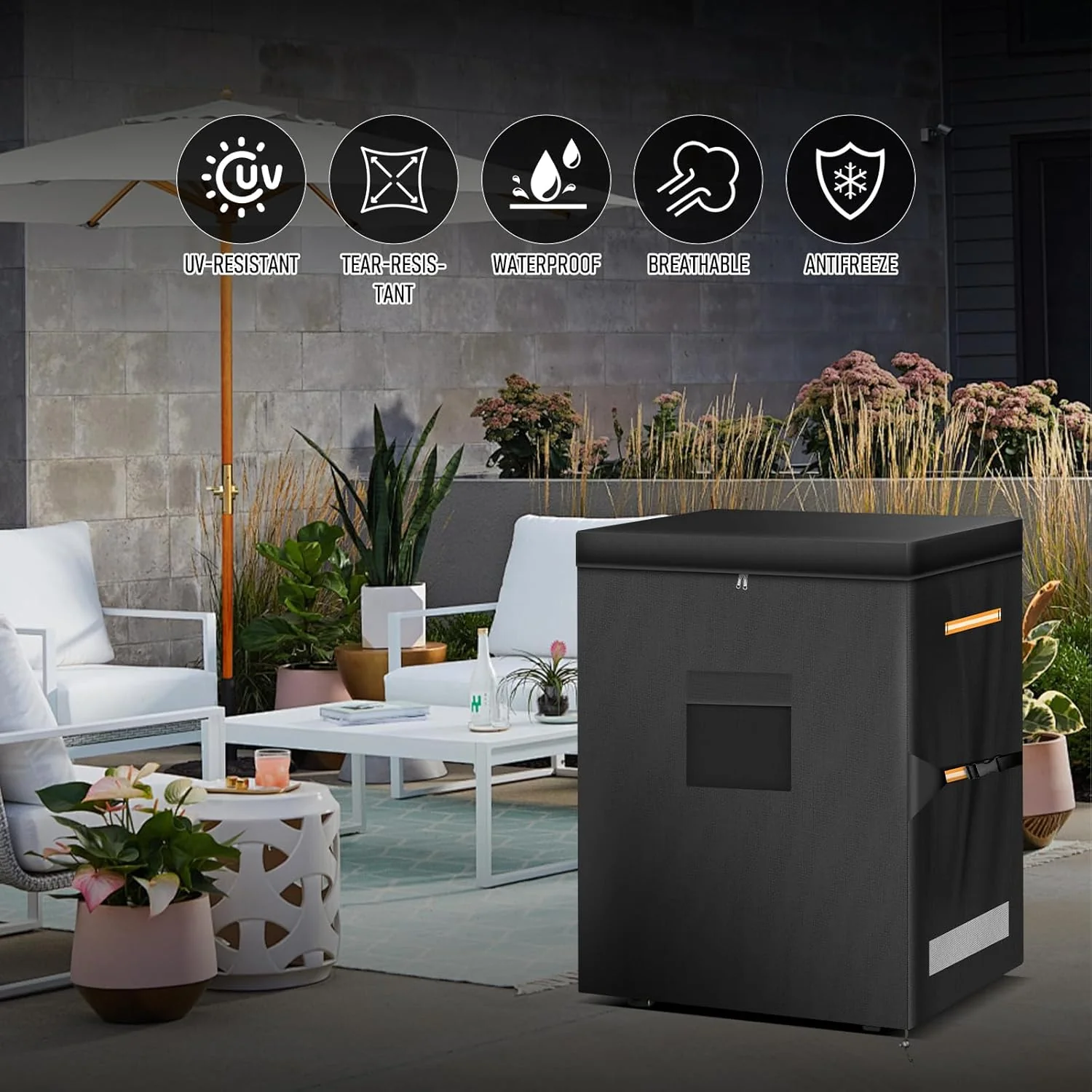 ZUYIYI Chest Freezer Protector, Outdoor 5 - Image 7