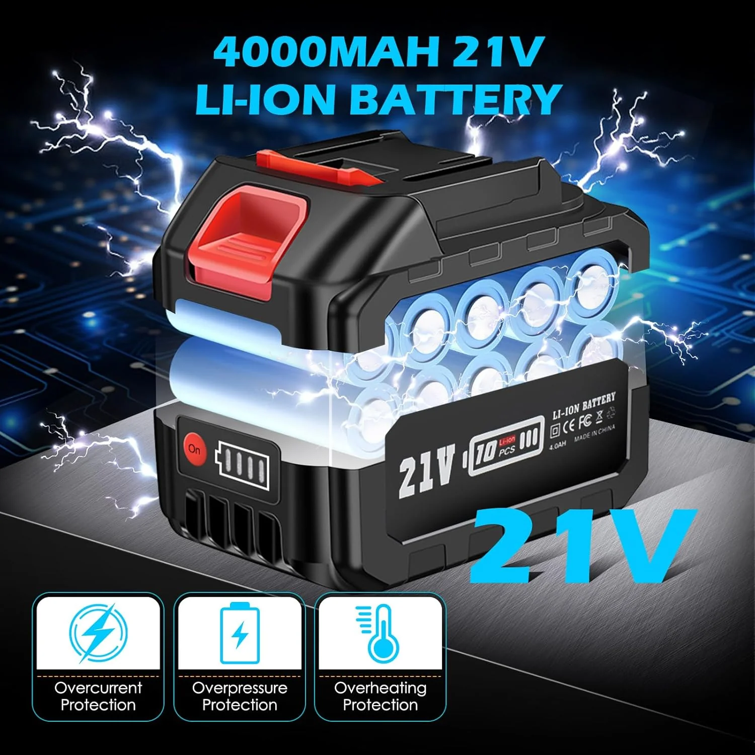 ZUYIYI 5 Inch Cordless Random Orbital - Image 3