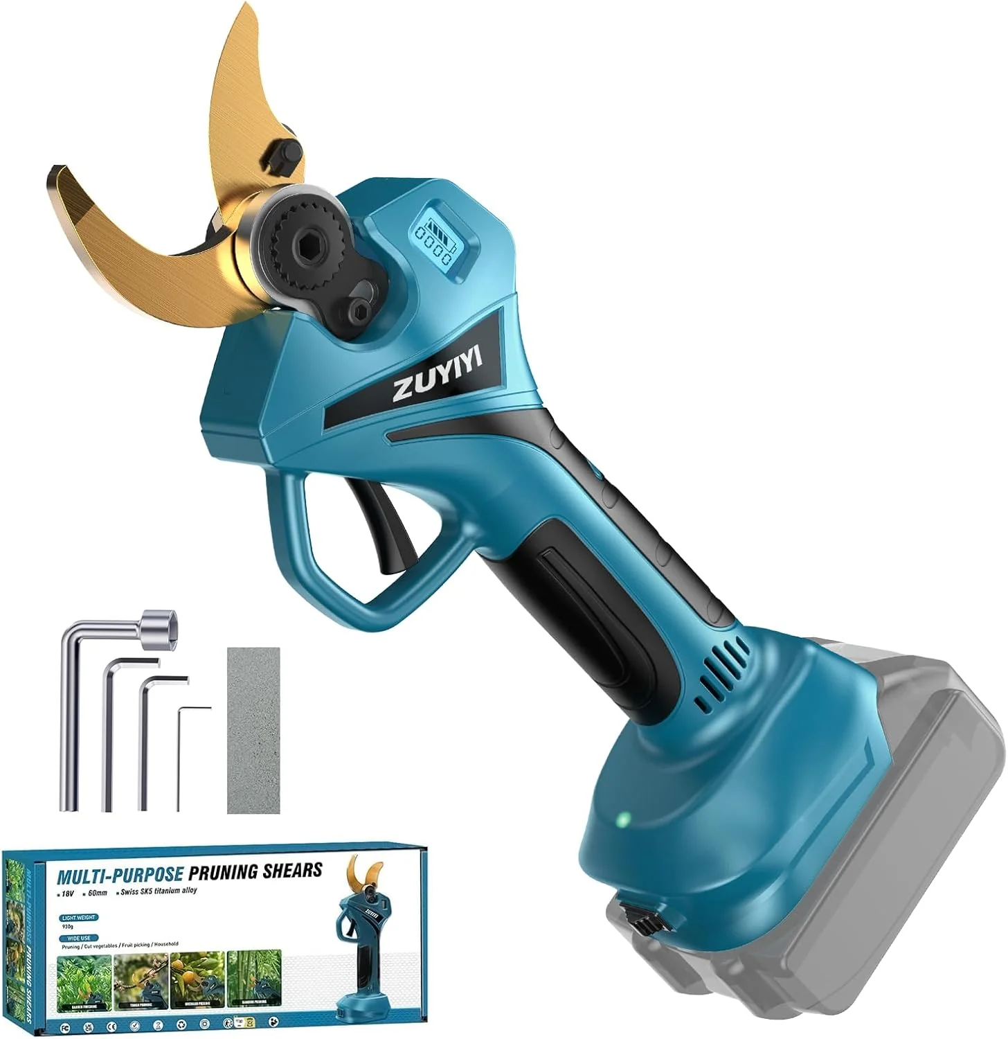 ZUYIYI Cordless Electric Pruning Shears