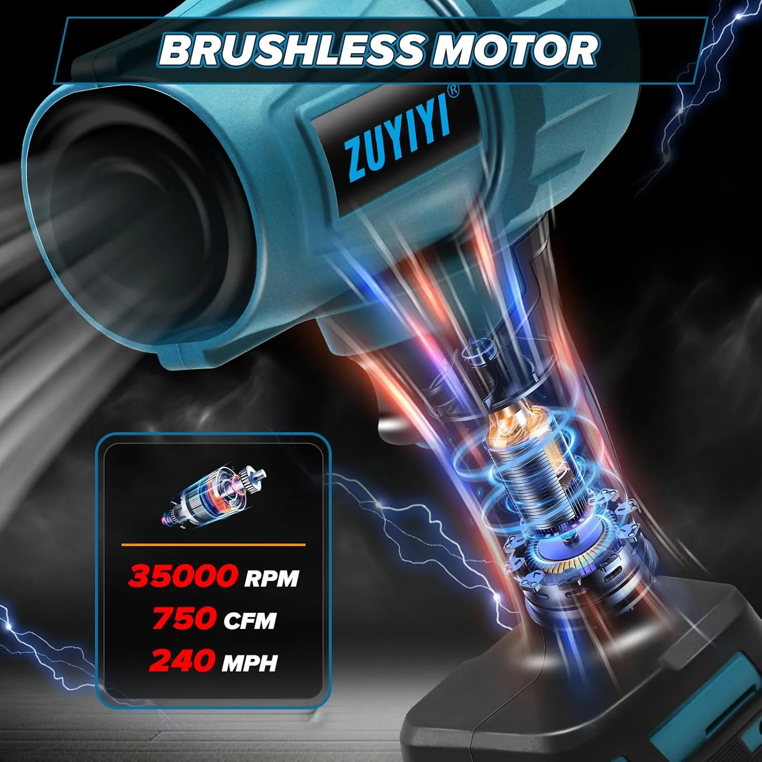 ZUYIYI Mini Jet Dry Blower Turbofan - Image 4