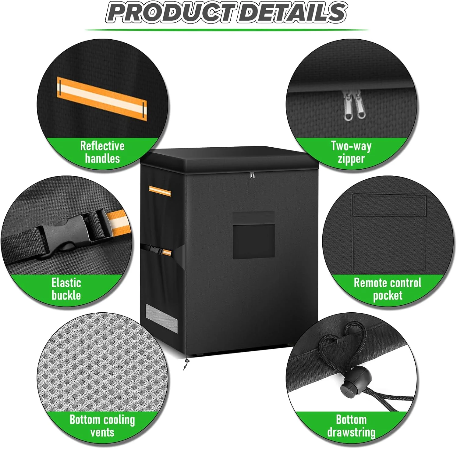 ZUYIYI Chest Freezer Protector, Outdoor 5 - Image 4