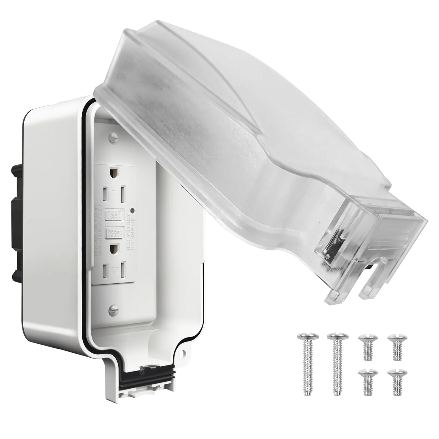 ZUYIYI GFCI Outdoor Electrical Outlet Box,