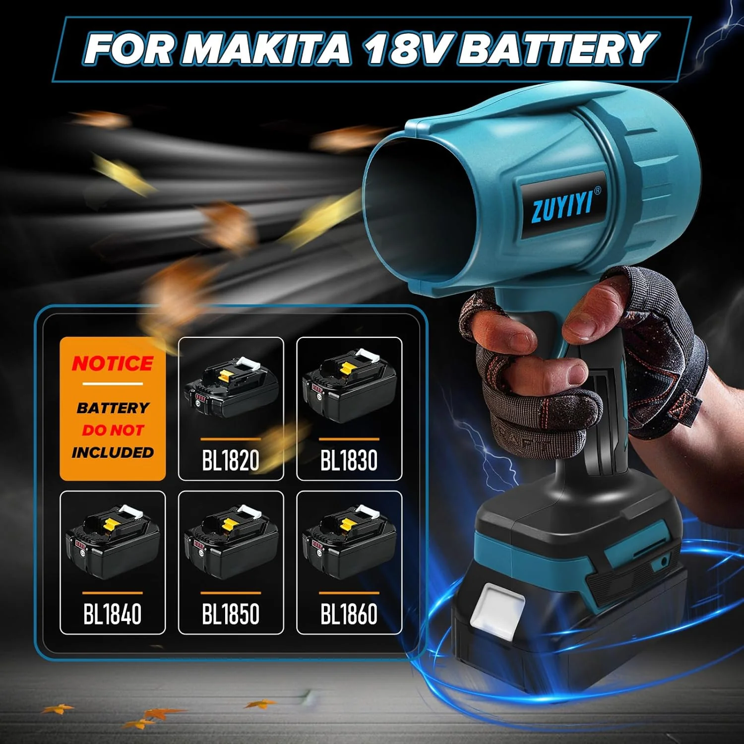 ZUYIYI Mini Jet Dry Blower Turbofan - Image 2