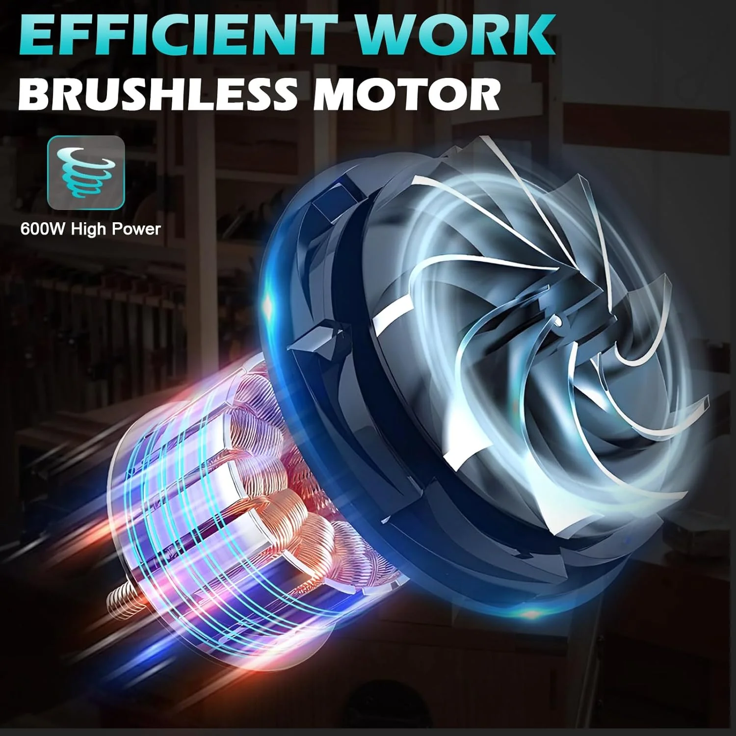 ZUYIYI Cordless Compact Wood Router - Image 8