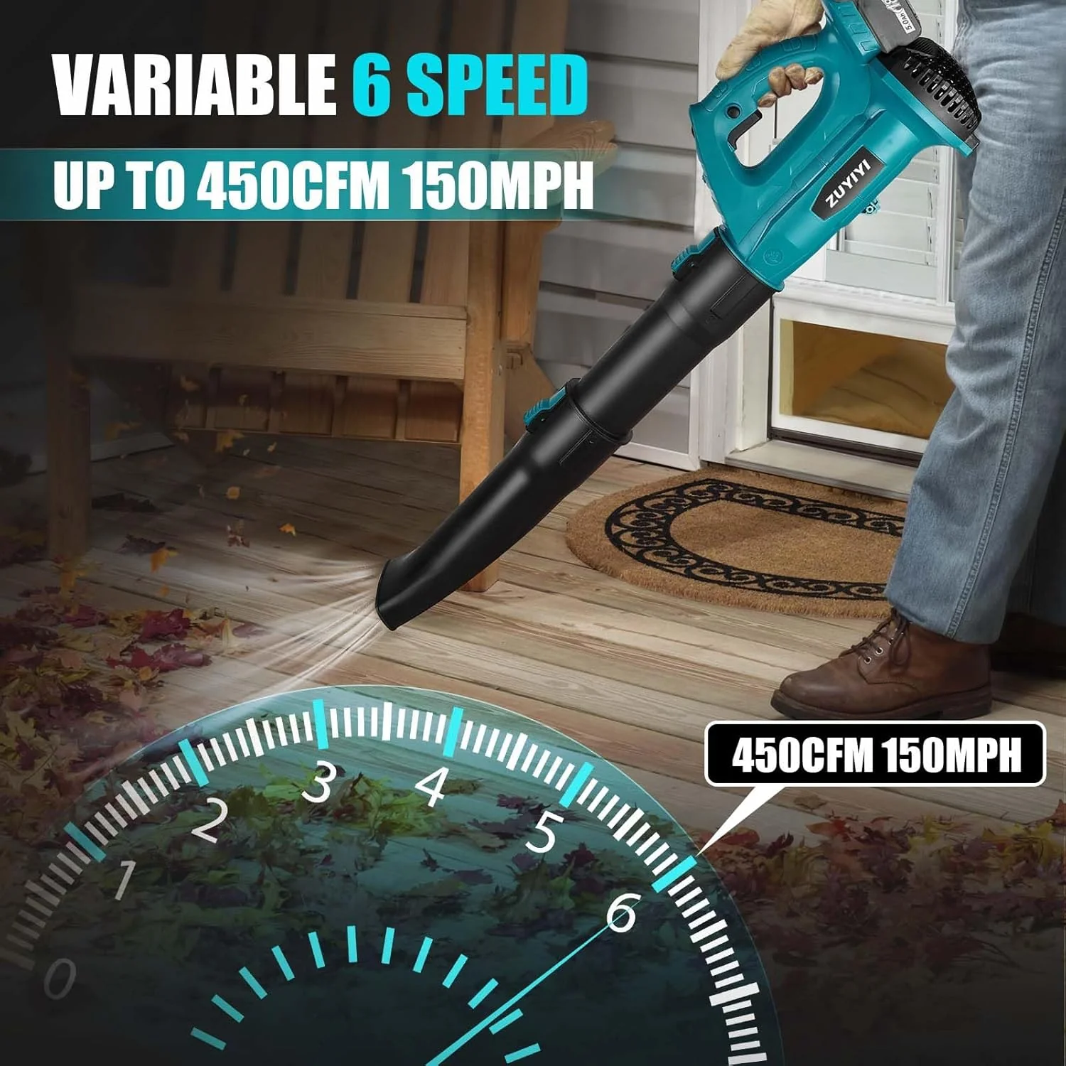 ZUYIYI Cordless Leaf Blower - Image 4