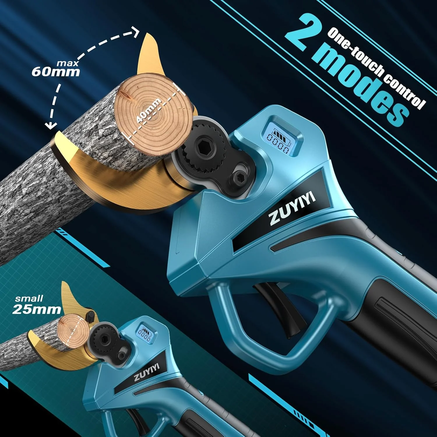 ZUYIYI Cordless Electric Pruning Shears - Image 5