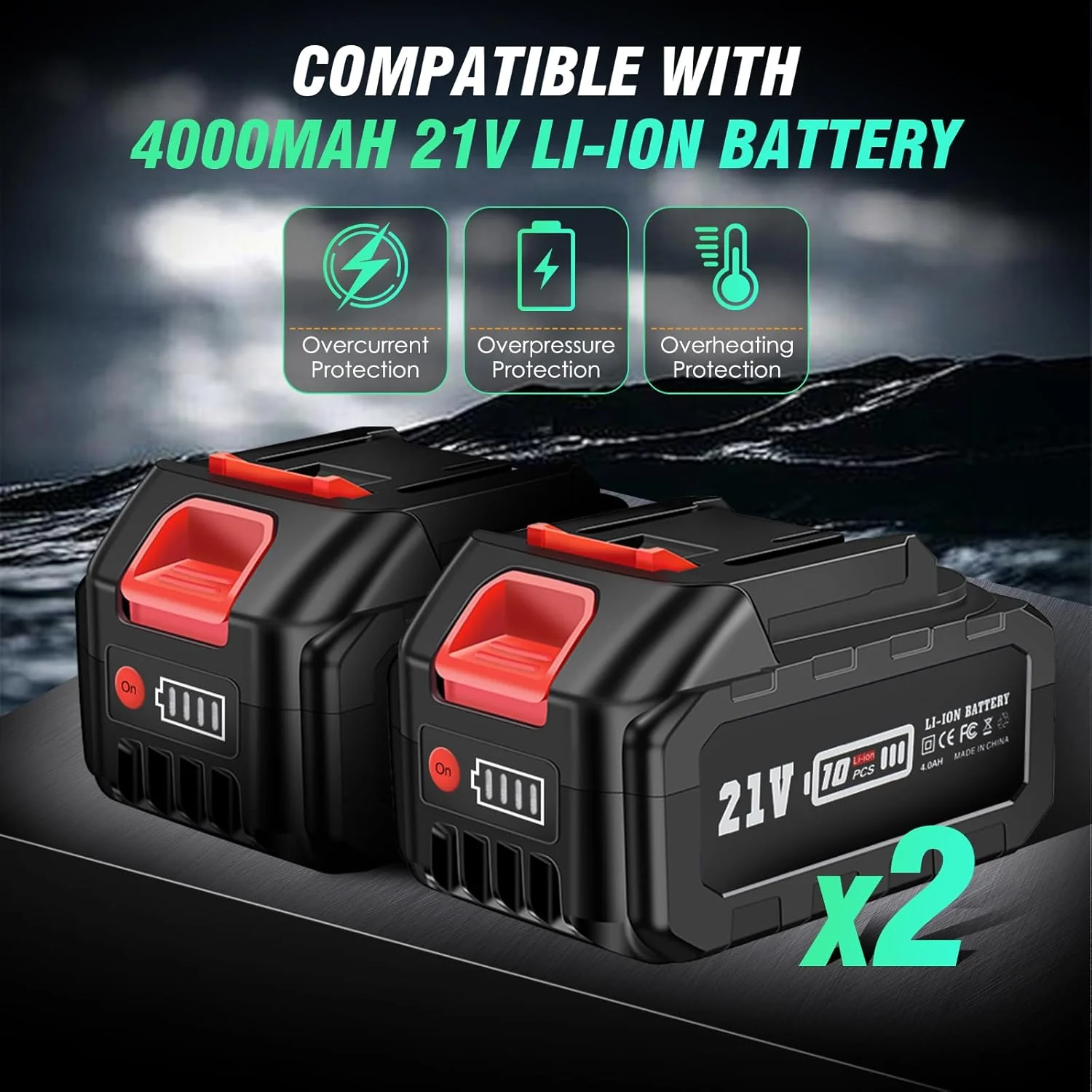 ZUYIYI Cordless Pressure Washer, 970PSI Portable - Image 6