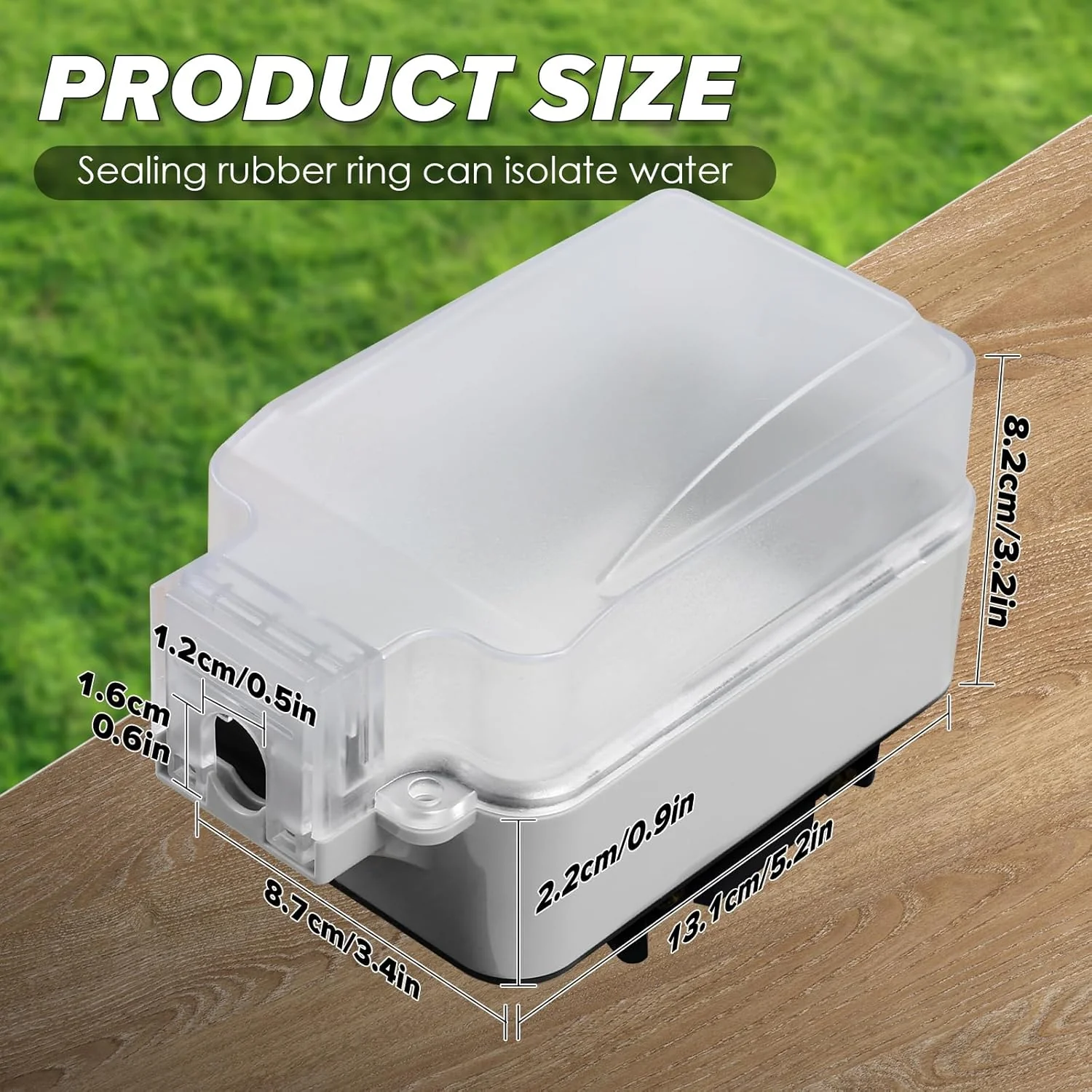 ZUYIYI GFCI Outdoor Electrical Outlet Box - Image 4