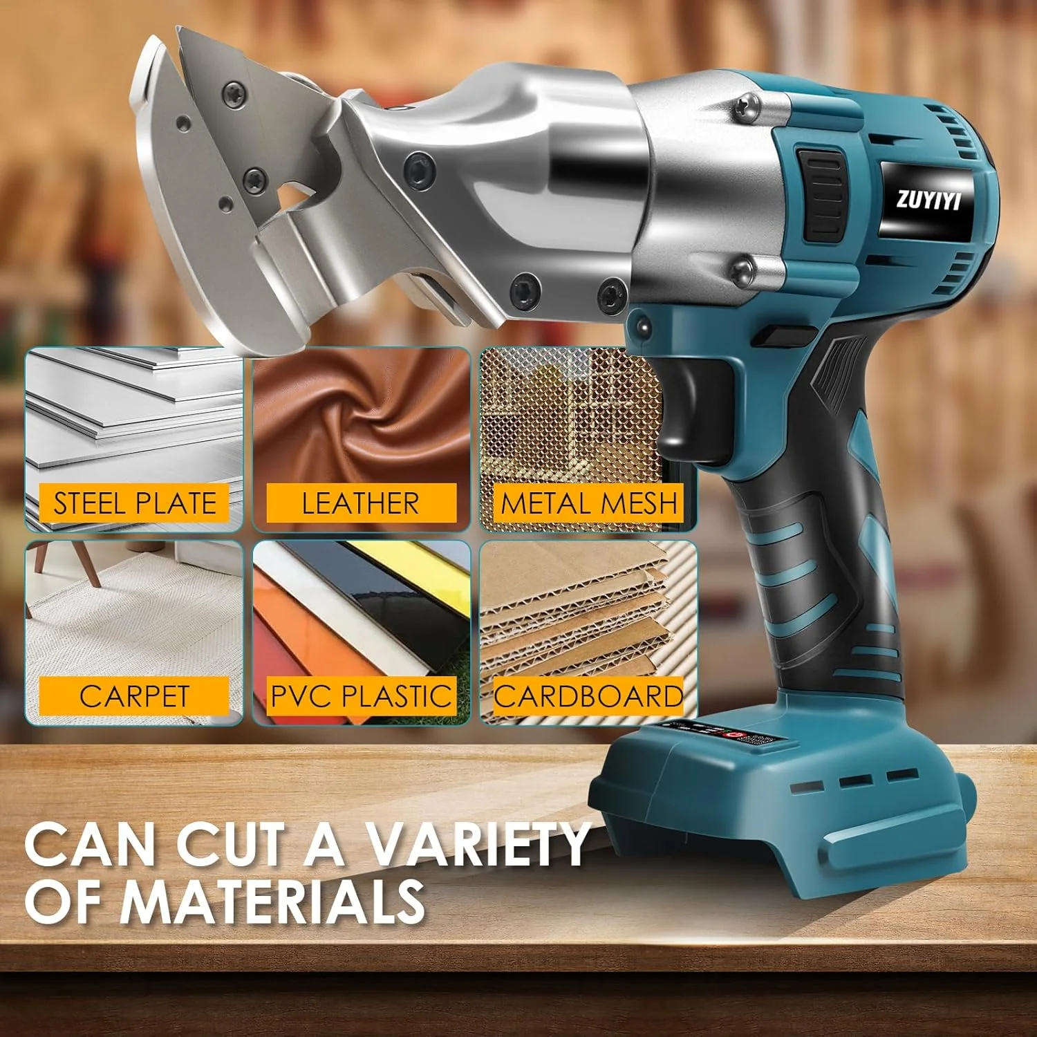 ZUYIYI Cordless Metal Shear Cutter - Image 6