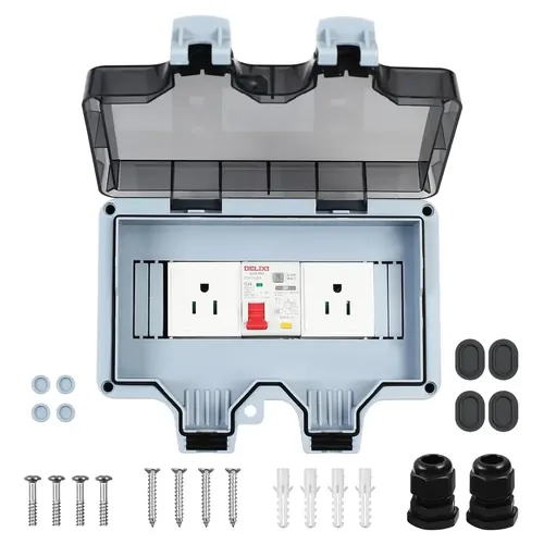 ZUYIYI Outdoor Power Outlet with 32A