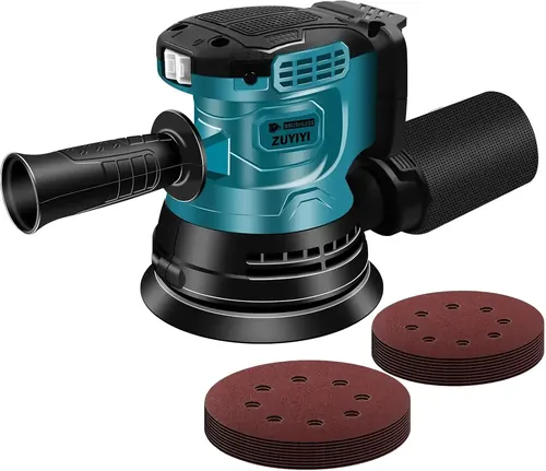 ZUYIYI 5 Inch Cordless Random Orbital