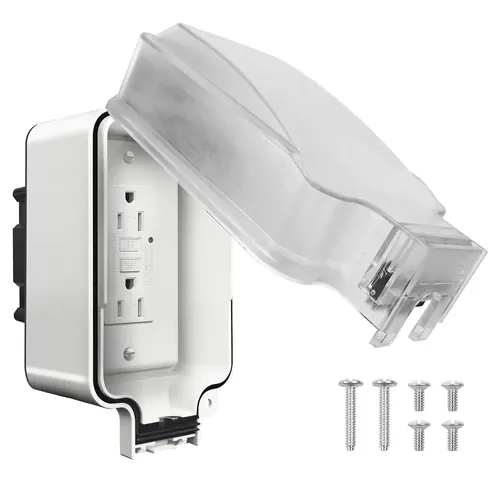 ZUYIYI GFCI Outdoor Electrical Outlet Box,